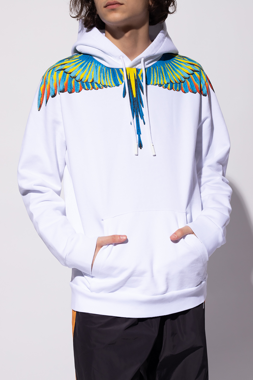 Marcelo burlon white hoodie online